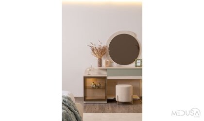 Medusa Home Mobilya - Charisma Glass Yatak Odası