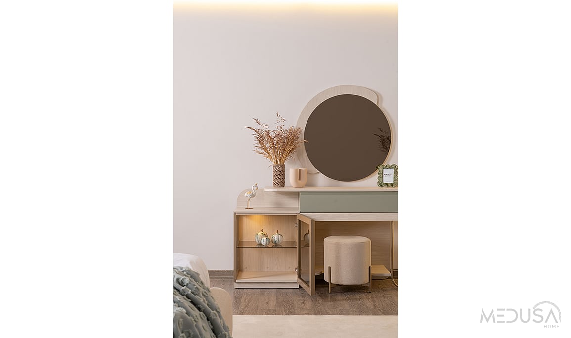 Medusa Home Mobilya - Charisma Glass Yatak Odası