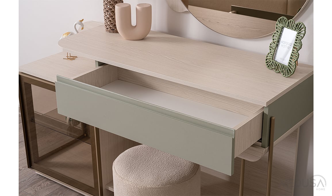 Medusa Home Mobilya - Charisma Glass Yatak Odası