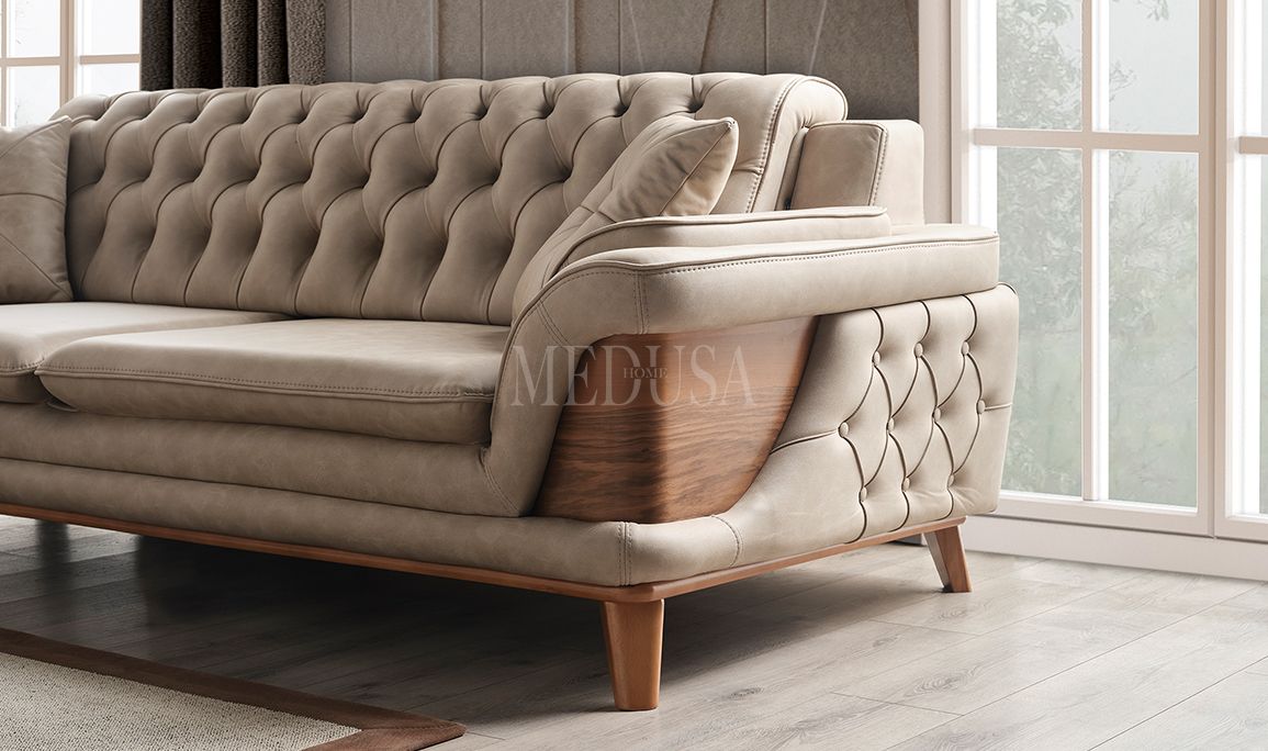 Medusa Home Mobilya - Chello Üçlü Koltuk