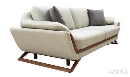 Medusa Home Mobilya - Cheops Vizon Üçlü Koltuk