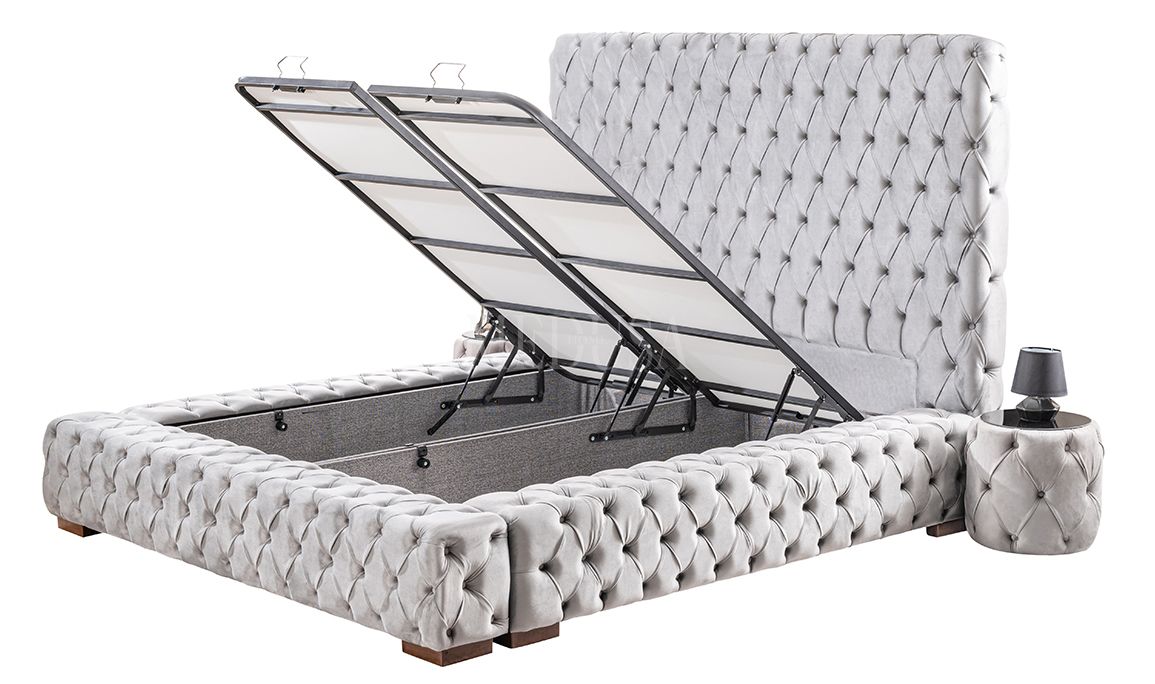 Medusa Home Mobilya - Chester Set Baza Başlık Yatak