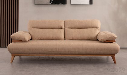 Medusa Home - Chiron Bej Üçlü Koltuk Medusa Home - Chiron Bej Üçlü Koltuk