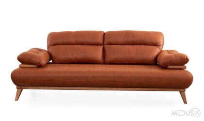 Medusa Home - Chiron Kiremit Üçlü Koltuk Medusa Home - Chiron Kiremit Üçlü Koltuk