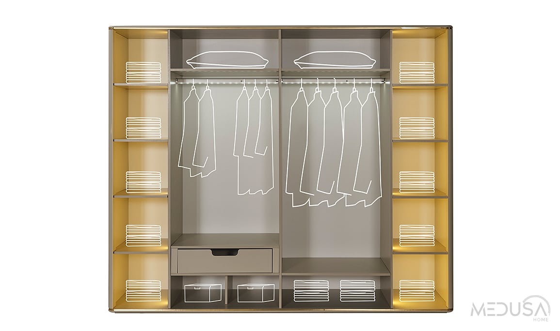 Medusa Home Mobilya - Çırağan Luxury Gardırop