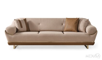 Medusa Home - Çırağan Luxury Üçlü Koltuk Medusa Home - Çırağan Luxury Üçlü Koltuk