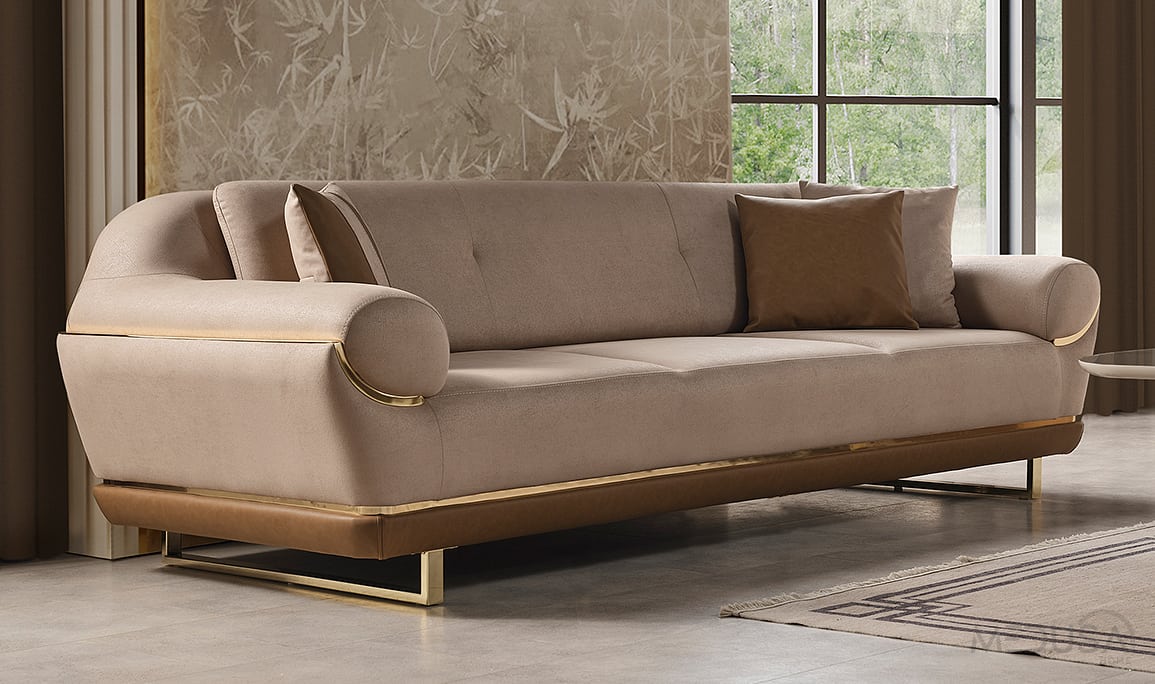Medusa Home Mobilya - Çırağan Luxury Üçlü Koltuk