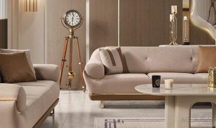 Medusa Home Mobilya - Çırağan Luxury Üçlü Koltuk