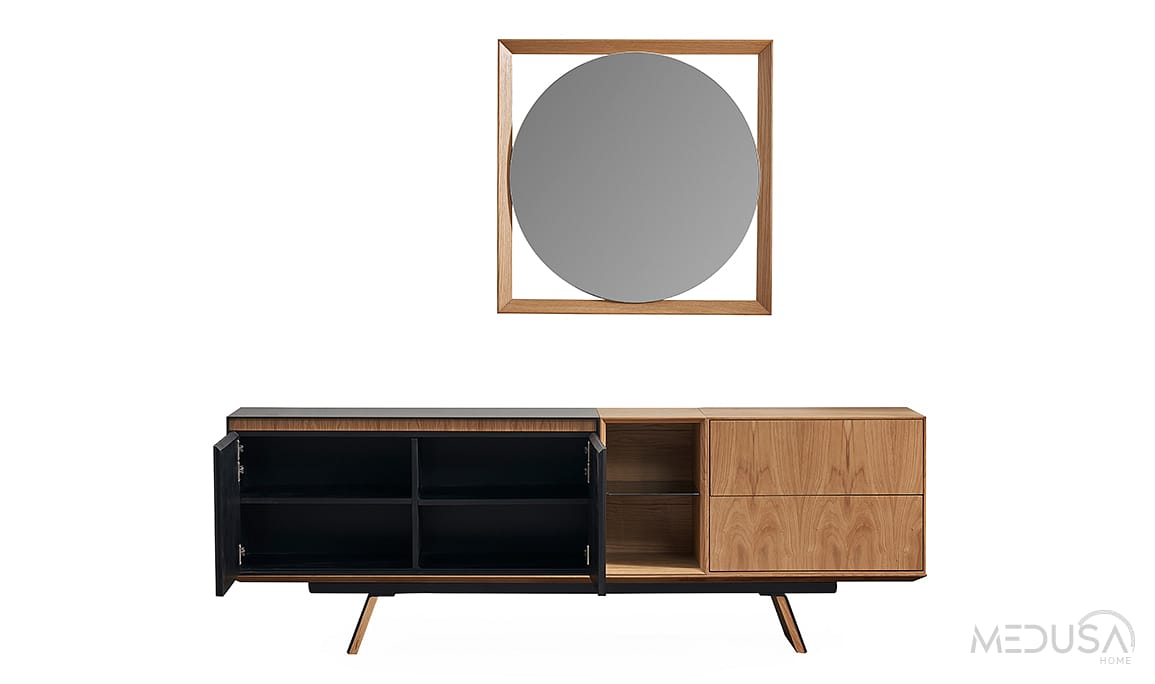 Medusa Home Mobilya - City Siyah Konsol