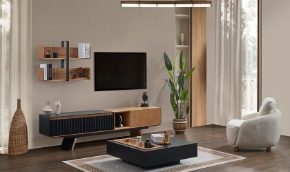 Medusa Home Mobilya - City Siyah Yemek Odası