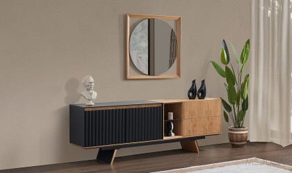 Medusa Home Mobilya - City Siyah Yemek Odası