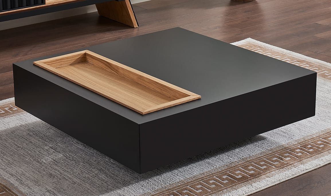 Medusa Home Mobilya - City Siyah Yemek Odası