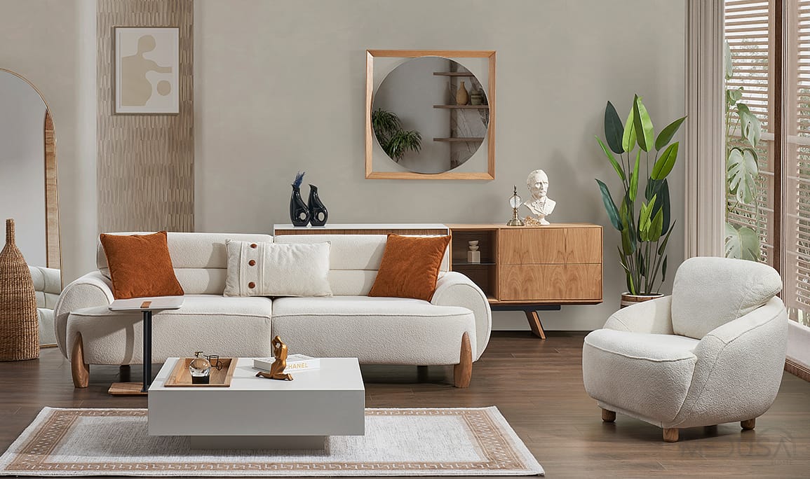 Medusa Home Mobilya - City Üçlü Koltuk