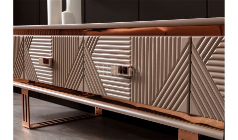 Medusa Home Mobilya - Clara Bronz Tv Ünitesi