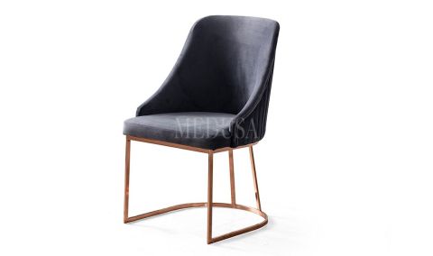 Medusa Home Mobilya - Clara Bronz Yemek Masası