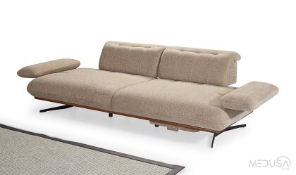Medusa Home Mobilya - Class Dinlenmeli Üçlü Koltuk