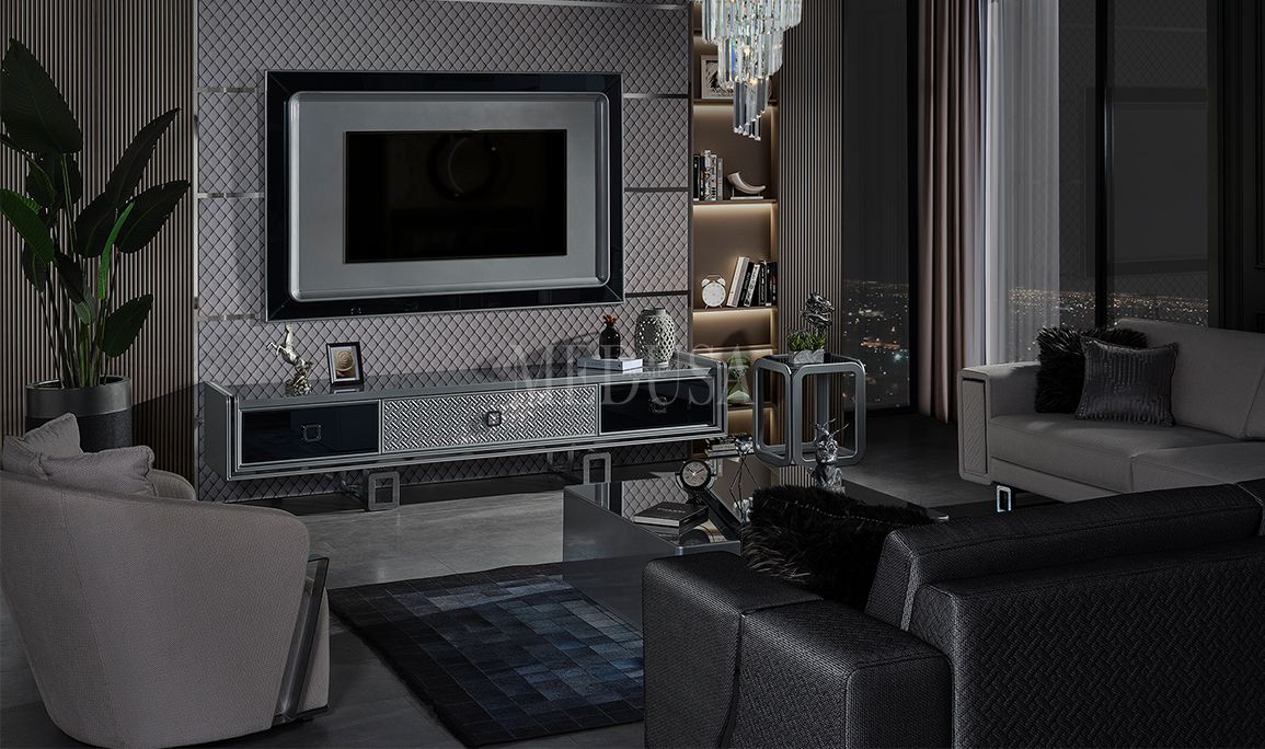 Medusa Home Mobilya - Class Gri Tv Ünitesi