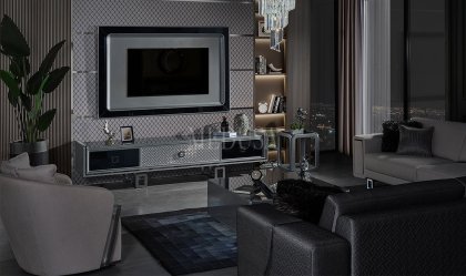 Medusa Home Mobilya - Class Gri Tv Ünitesi