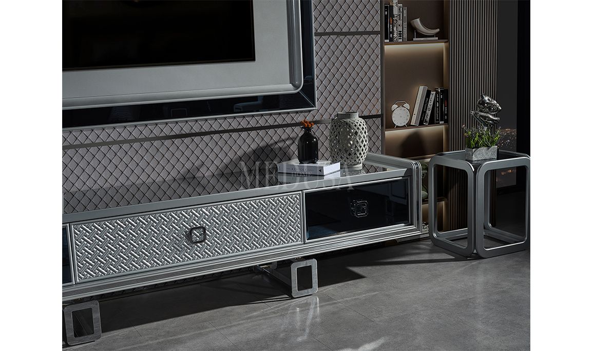 Medusa Home Mobilya - Class Gri Tv Ünitesi