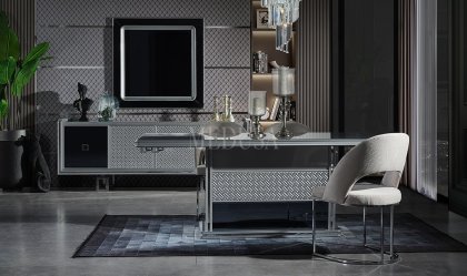 Medusa Home Mobilya - Class Gri Yemek Odası