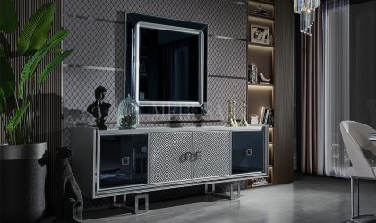 Medusa Home Mobilya - Class Gri Yemek Odası