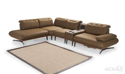 Medusa Home Mobilya - Class Ses Sistemli Köşe Takımı