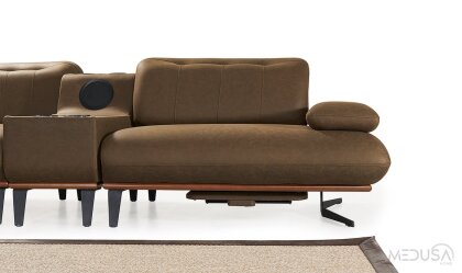 Medusa Home Mobilya - Class Ses Sistemli Köşe Takımı