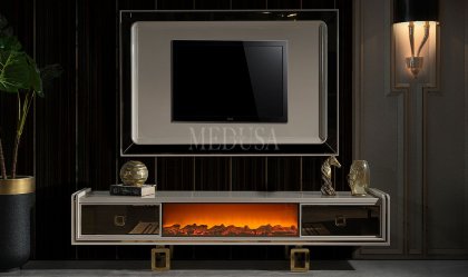 Medusa Home - Class Şömineli Tv Ünitesi Medusa Home - Class Şömineli Tv Ünitesi