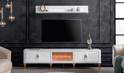 Medusa Home - Constantine Şömineli Tv Ünitesi Medusa Home - Constantine Şömineli Tv Ünitesi
