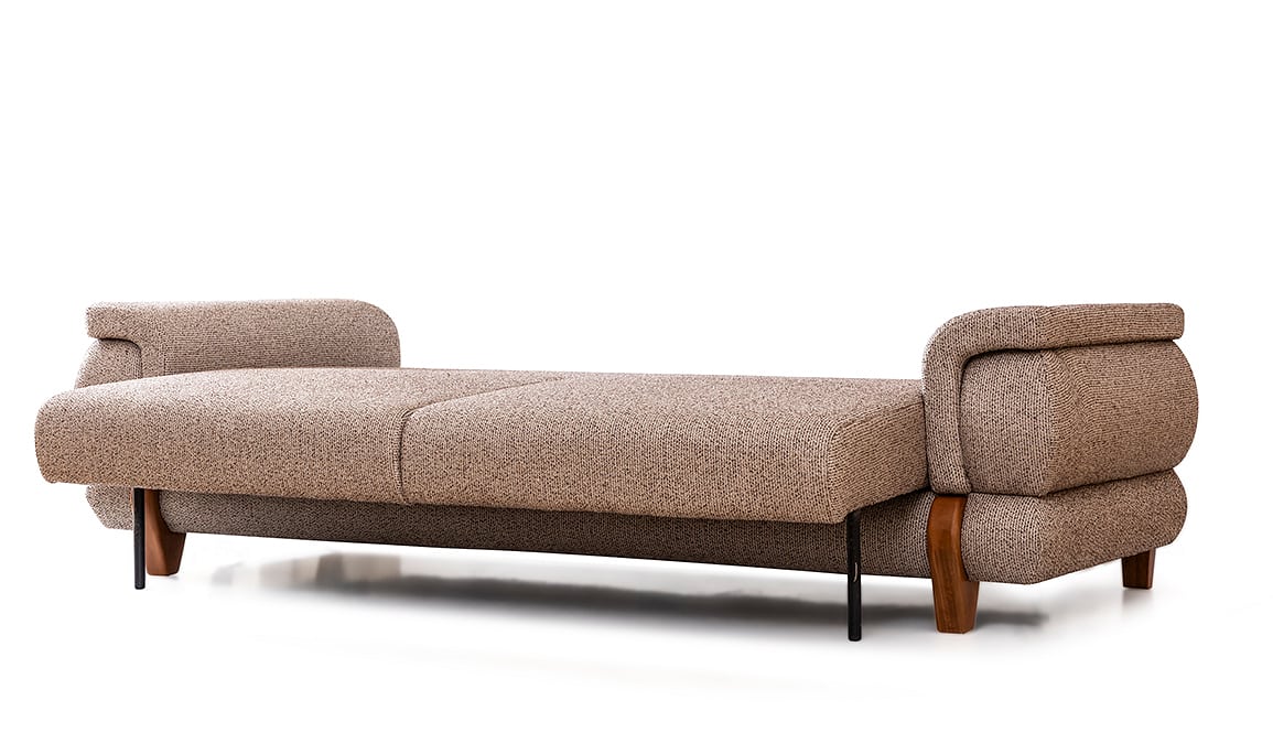 Medusa Home Mobilya - Cooper Kahve Üçlü Koltuk