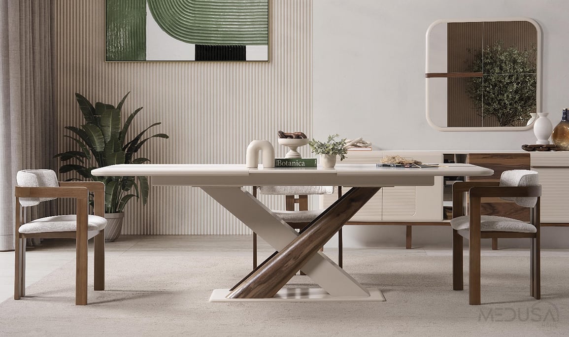 Medusa Home Mobilya - Cora Açılır Yemek Masası