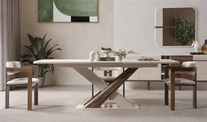 Medusa Home Mobilya - Cora Açılır Yemek Masası