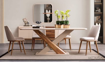 Medusa Home Mobilya - Cora Yemek Masası