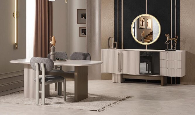 Medusa Home Mobilya - Cosmo Yemek Odası - Modern Yemek Odaları