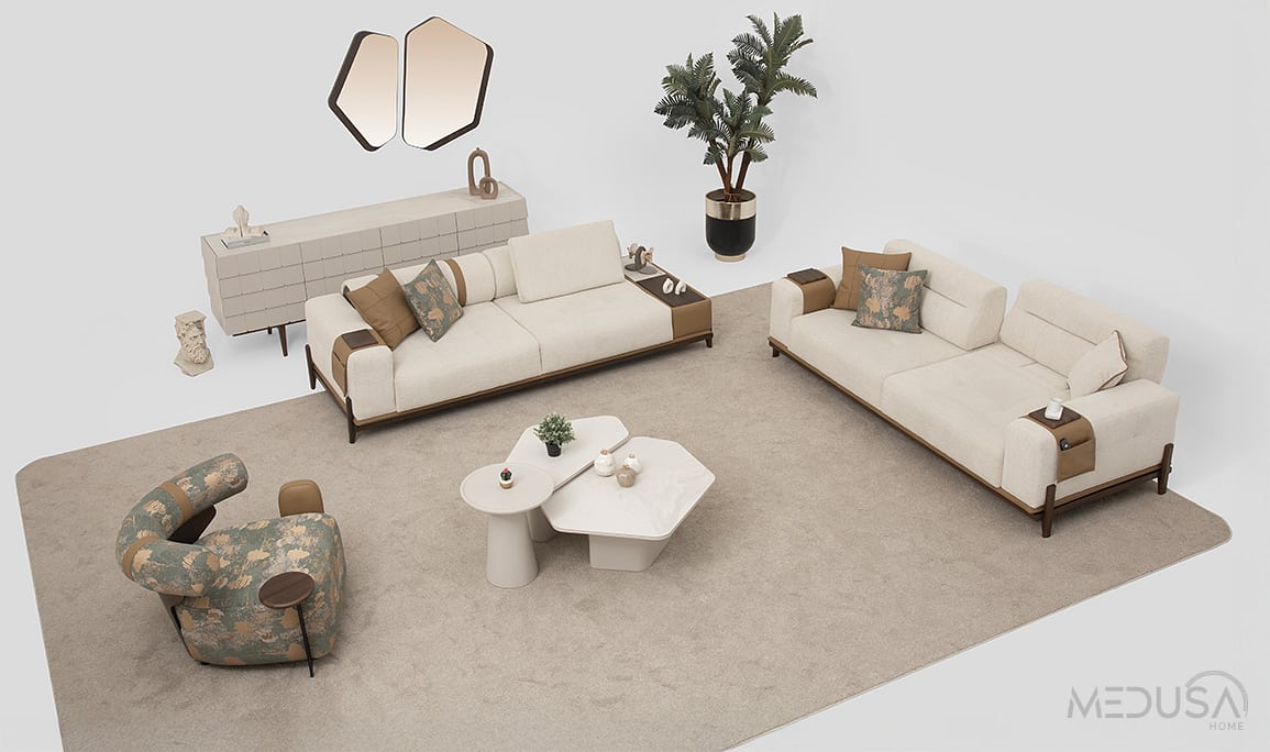 Medusa Home Mobilya - Craf Koltuk Takımı