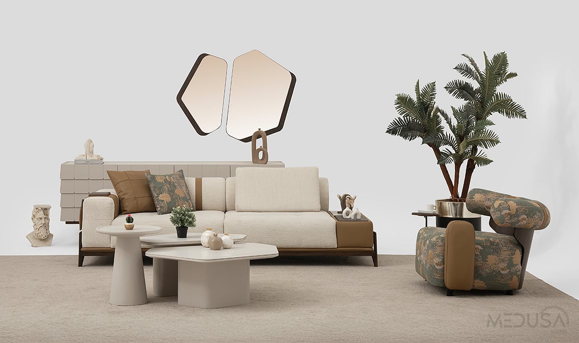 Medusa Home Mobilya - Craf Koltuk Takımı