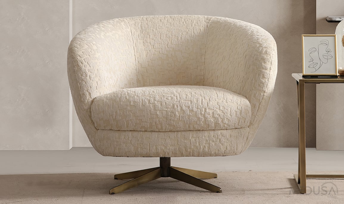 Medusa Home Mobilya - Cratos Antik Döner Berjer