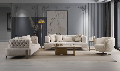 Medusa Home - Cratos Antik Yataklı Koltuk Takımı Medusa Home - Cratos Antik Yataklı Koltuk Takımı