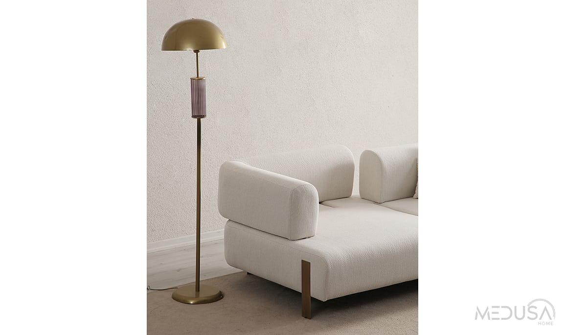 Medusa Home Mobilya - Cratos Antik Yataklı Üçlü Koltuk