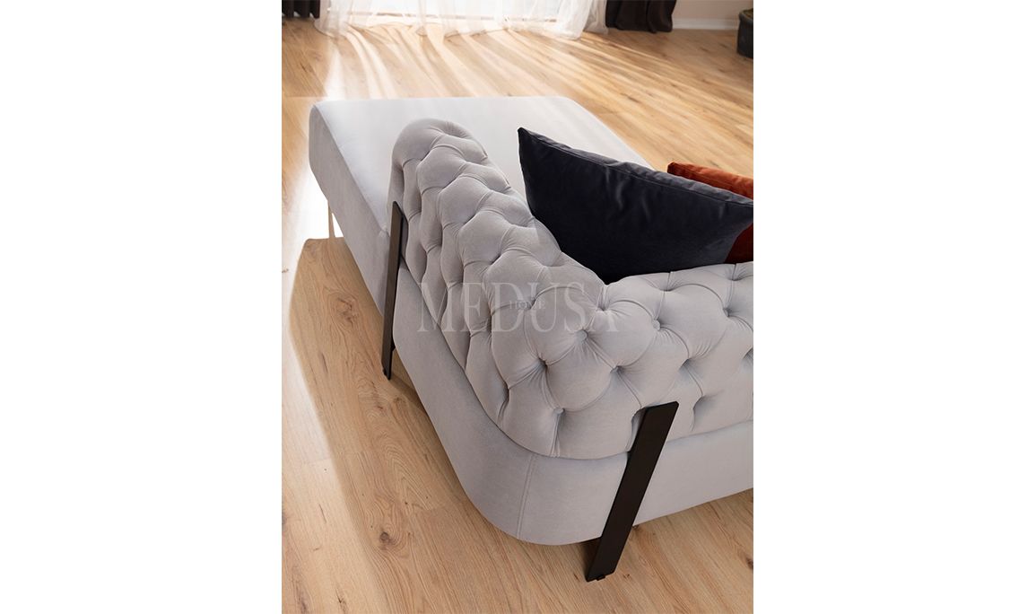 Medusa Home Mobilya - Cratos Kapitoneli Köşe Takımı