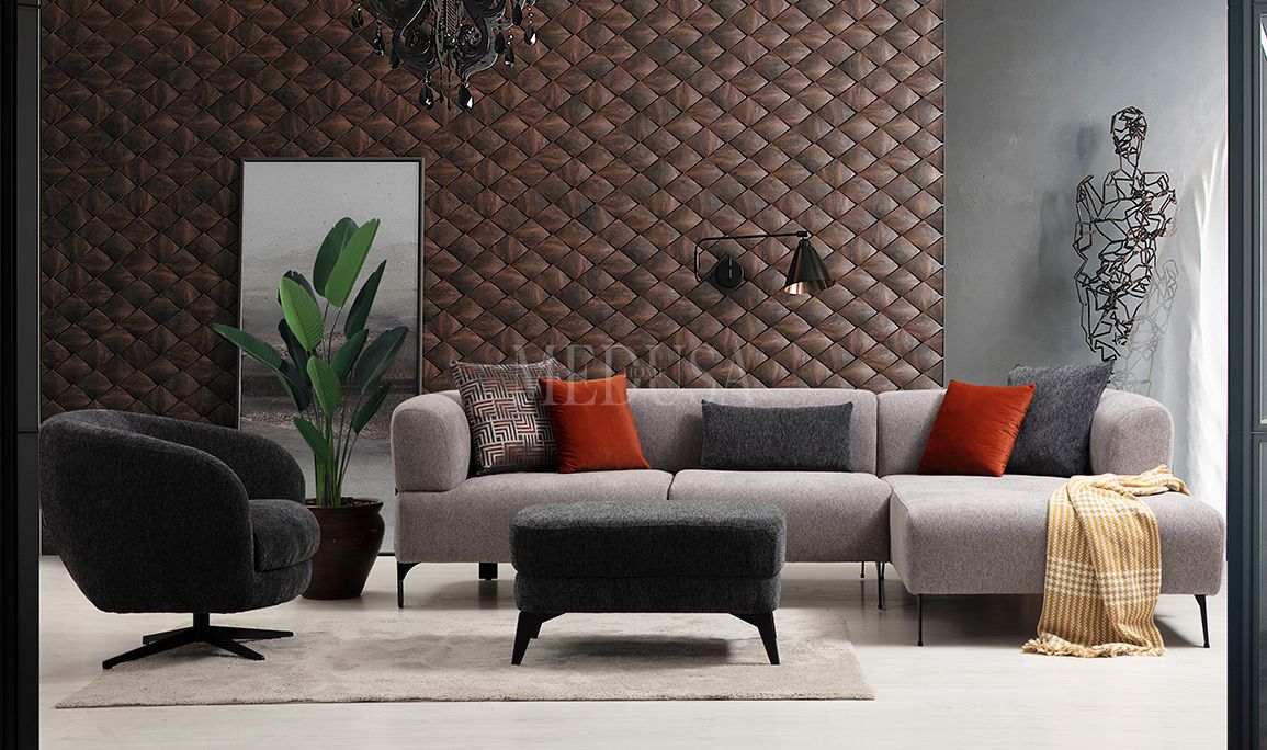 Medusa Home Mobilya - Cratos Köşe Takımı 3+1