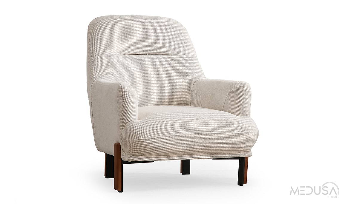 Medusa Home Mobilya - Cratos Wood Berjer