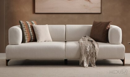 Medusa Home - Cratos Wood Yataklı Üçlü Koltuk Medusa Home - Cratos Wood Yataklı Üçlü Koltuk