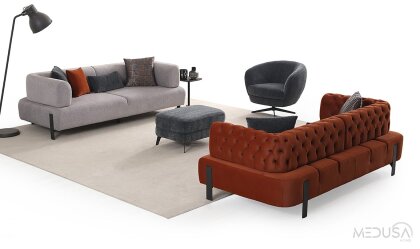 Medusa Home Mobilya - Cratos Yataklı Koltuk Takımı
