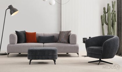Medusa Home Mobilya - Cratos Yataklı Koltuk Takımı