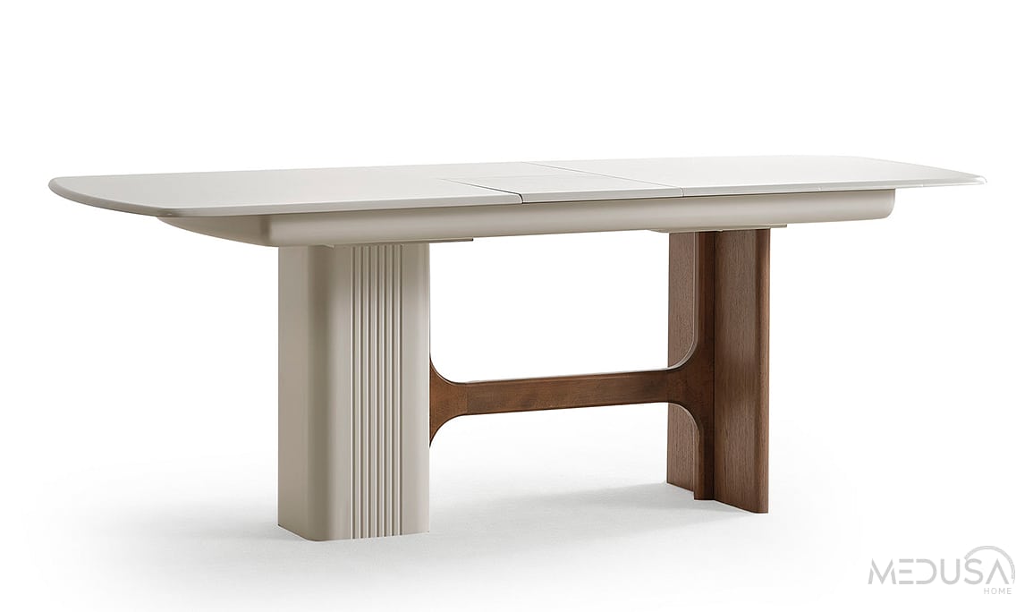 Medusa Home Mobilya - Cremelia Açılır Yemek Masası