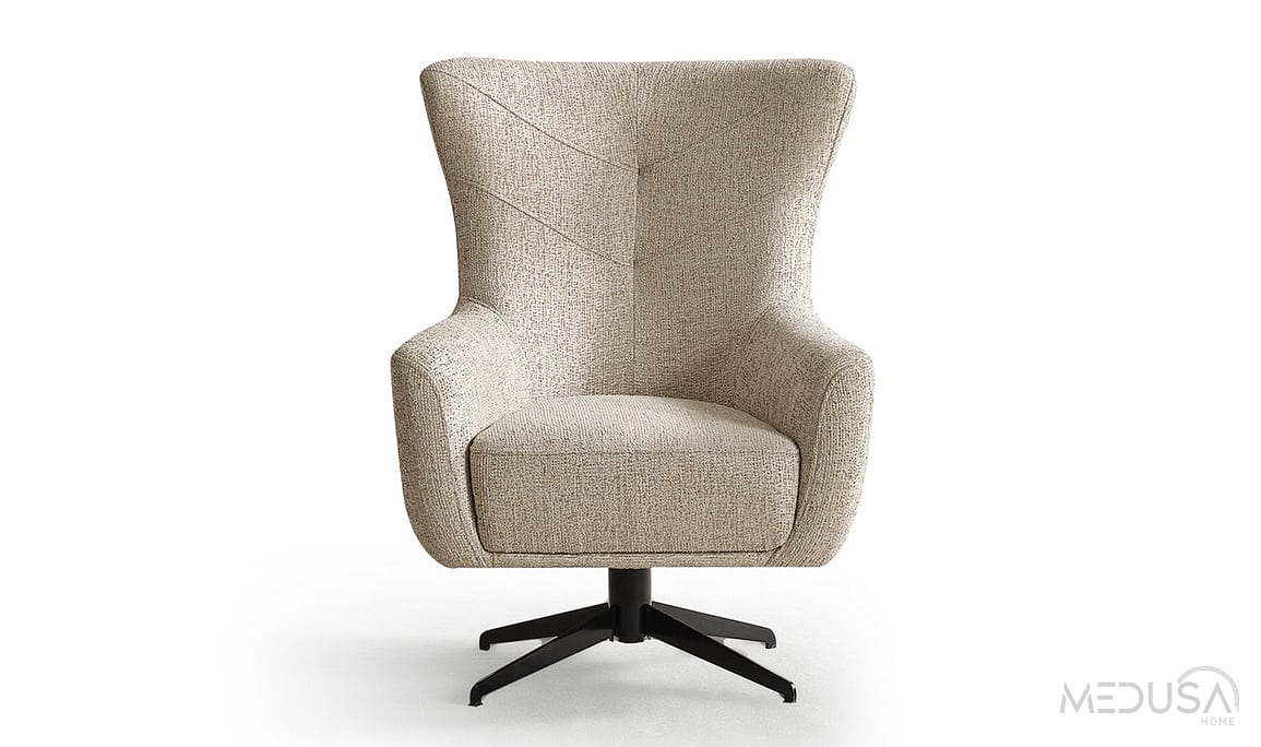 Medusa Home Mobilya - Cremelia Döner Berjer