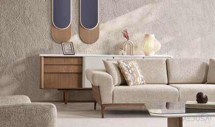 Medusa Home Mobilya - Cremelia Koltuk Takımı