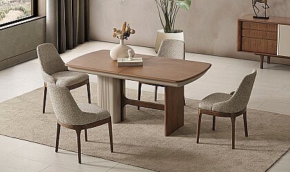 Medusa Home Mobilya - Cremelia New Yemek Odası