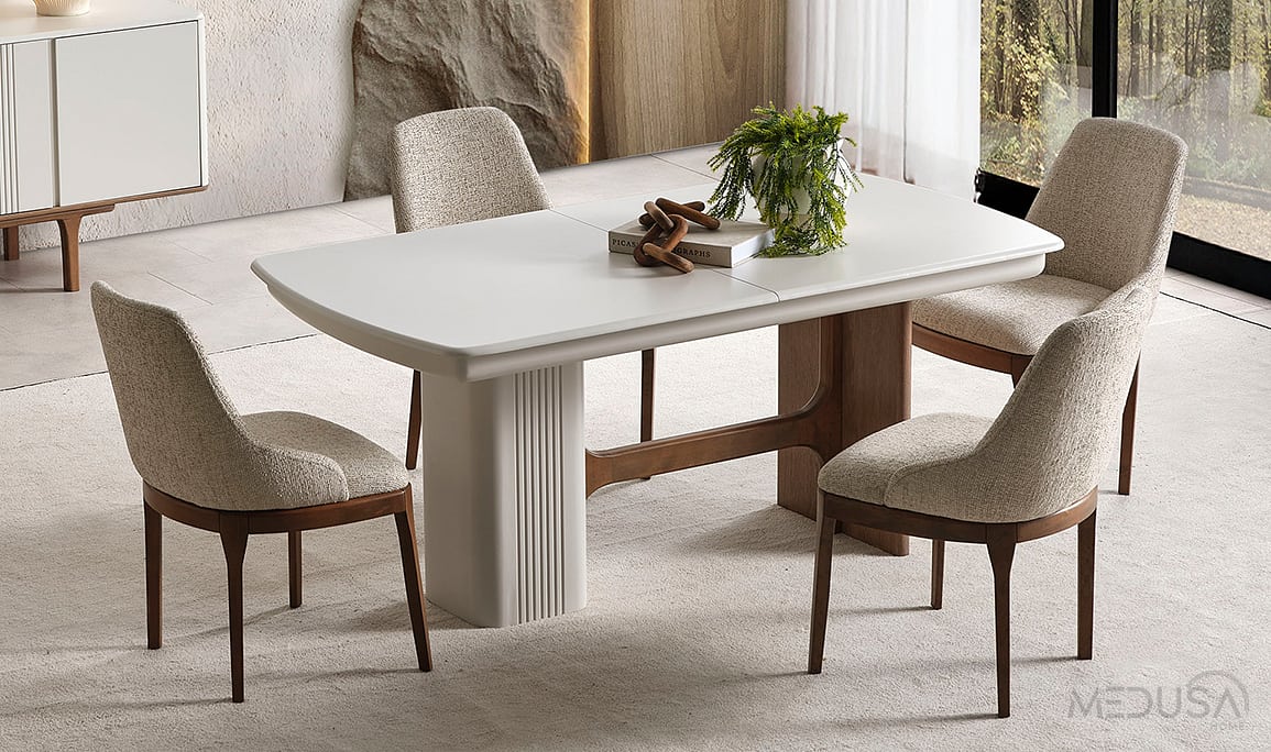 Medusa Home Mobilya - Cremelia Yemek Odası